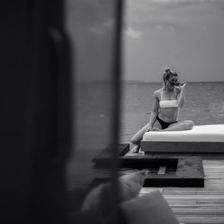 Paula Badosa Enjoying near the Sea