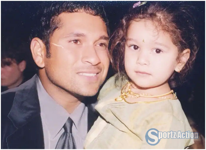Sara Tendulkar unseen photos with Sachin