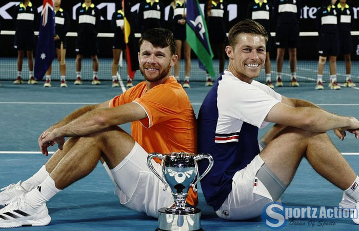 Australian Open 2026 – American Harrison and British Skupski win doubles title Australian Open 2026 - American Harrison and British Skupski win doubles title