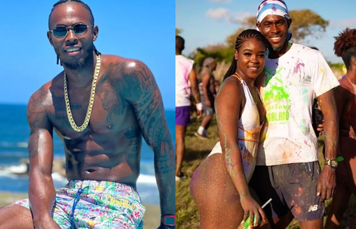 Jofra Archer with Girlfriend Druanna Butler